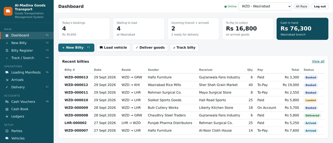 Dashboard